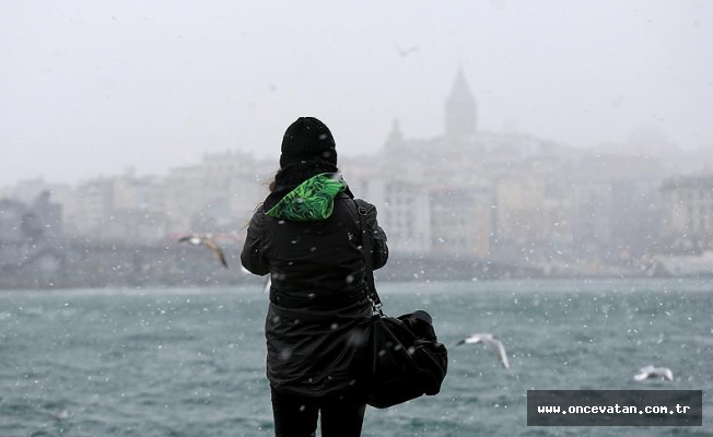 İstanbul'da kar yağışı bekleniyor
