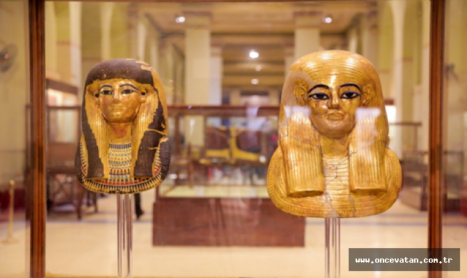 Yuya ve Tuya mumyaları Mısır Müzesi'nde sergilendi