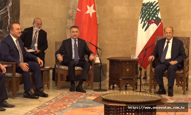Oktay, Lübnan Cumhurbaşkanı Avn ile görüştü
