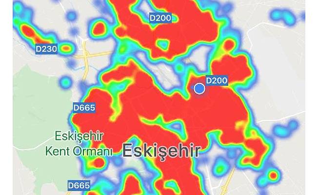 Eskişehir’in risk haritası, son 1 ayda kızardı