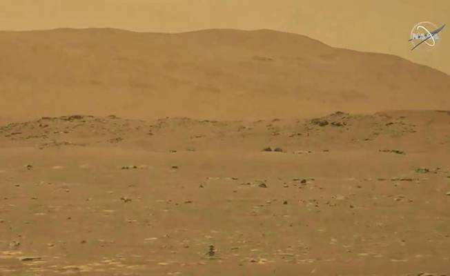NASA'dan tarihi adım: Mars'ta ilk helikopter uçuşu gerçekleşti