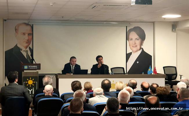 İYİ Parti'den Kazakistan konulu söyleşi