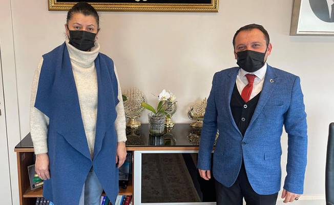Mehmet Fettah Çiftçi, Cumhurbaşkanı Başdanışmanı Ayşe Türkmenoğlu’nu ziyaret etti