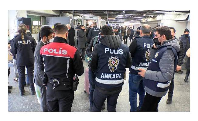 AŞTİ'de 500 polisle denetim; 72 kişiye 52 bin TL ceza