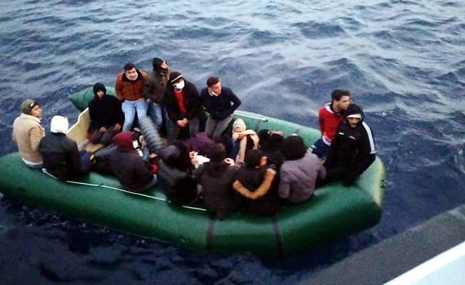 Bodrum açıklarında 37 kaçak göçmen kurtarıldı