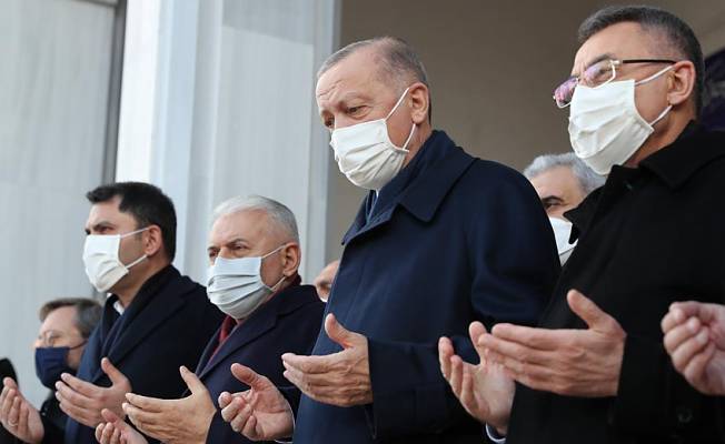 Cumhurbaşkanı Erdoğan, Prof. Dr. Osman Öztürk Camii'nin açılışını yaptı