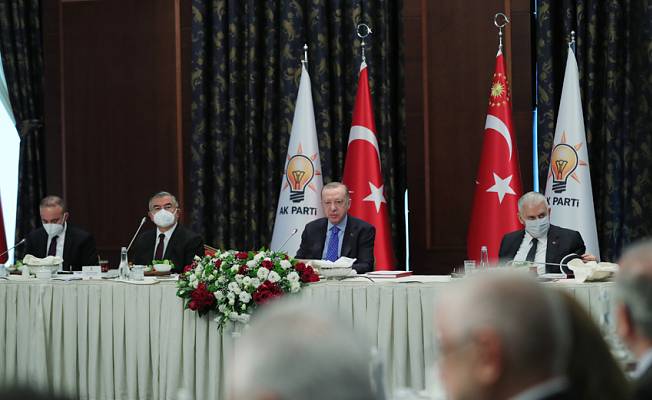 Cumhurbaşkanı Erdoğan, milletvekilleriyle buluştu