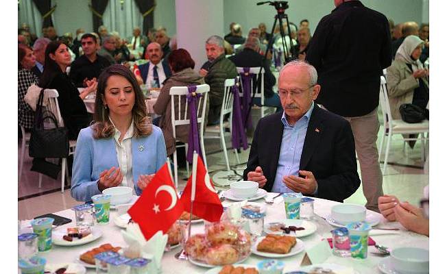 Kılıçdaroğlu, emniyet mensuplarıyla itfar yaptı