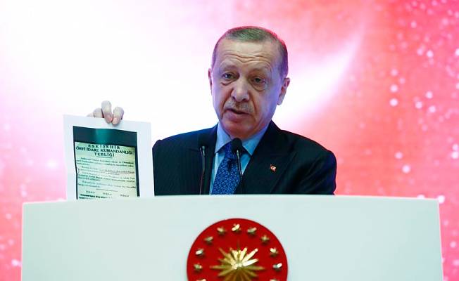 Cumhurbaşkanı Erdoğan: "Tehditlere, şantajlara asla boyun eğmedik"