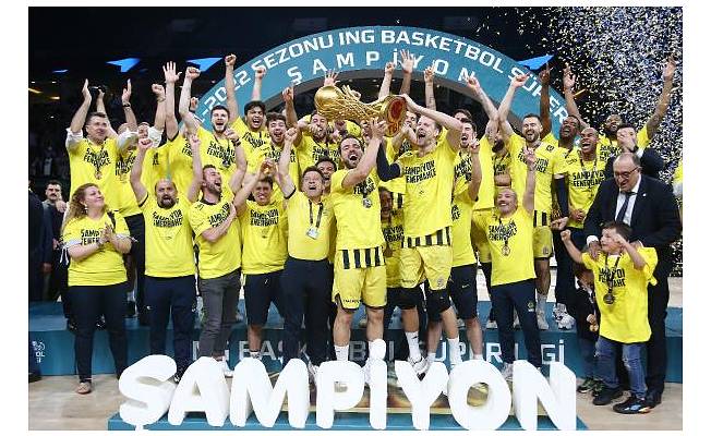ING Basketbol Süper Ligi'nde şampiyon Fenerbahçe Beko