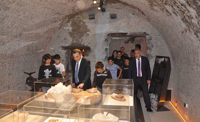 'Peynir Müzesi'ni açılış öncesi öğrenciler gezdi