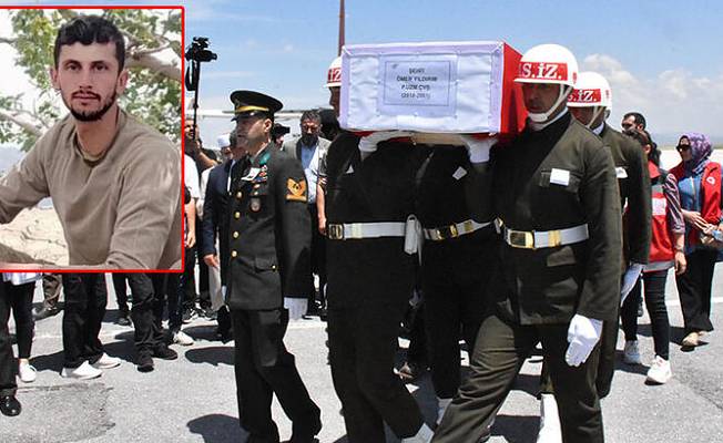 Şehit Uzman Çavuş Yıldırım'ın cenazesi, memleketi Sivas'a getirildi