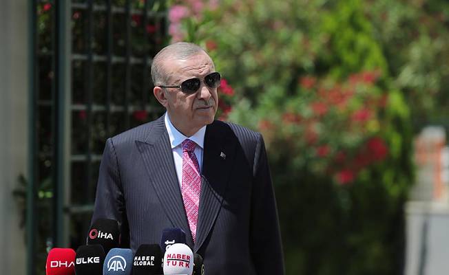 Cumhurbaşkanı Erdoğan: Yunanistan'la savaş yapalım gibi bir derdimiz yok