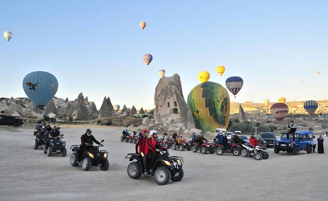 Kapadokya'ya haziran ayında 381 bin ziyaretçi