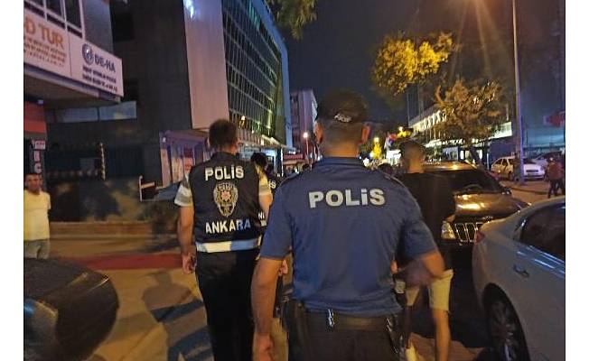 Ankara'da 500 polisle 'asayiş' uygulaması