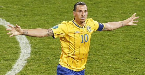  İsveç'in gol makinesi Ibrahimovic