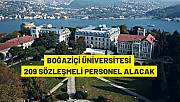 Boğaziçi Üniversitesi Rektörlüğü 209 personel alacak