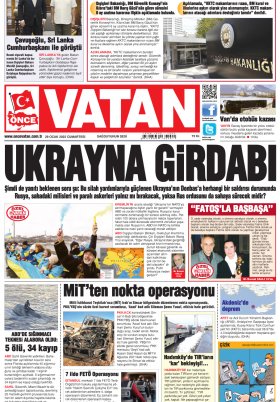 Önce Vatan Gazetesi | Günlük Ulusal Gazete - 27.01.2022 Manşeti